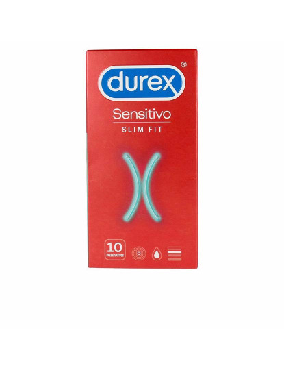 imagem de Preservativos Sensação Suave Durex Slim Fit (10 uds)1