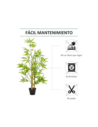 imagem de Bambú Artificial Verde6