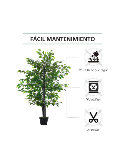 imagem de Árvore Artificial Ficus Verde6