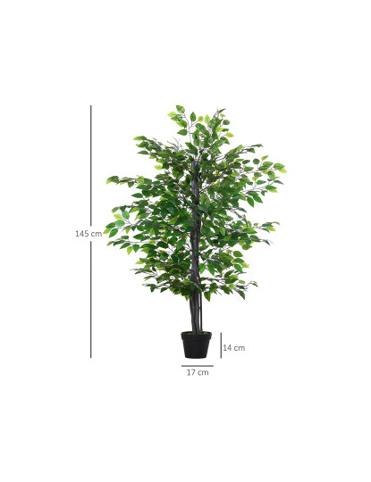 imagem de Árvore Artificial Ficus Verde3