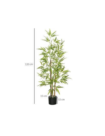 imagem de Conjunto 2 Plantas Artificiais Verde3