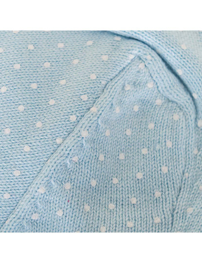 imagem de Conj. de Gorro  e luvas Menina Bebé Azul Claro2