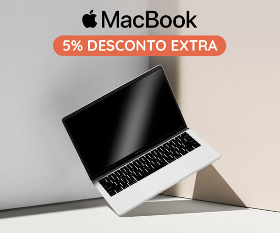 5% Desconto Extra - MacBooks desde 199,99Eur