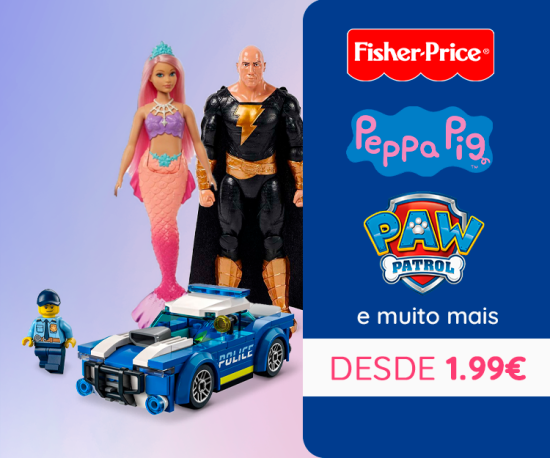 Brinquedos desde 1,99Eur - Entregas Imediatas