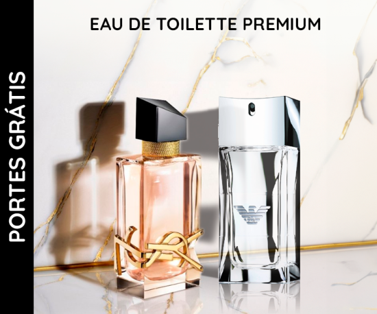 Eau de Toilette Premium (Chanel, Prada e YSL)