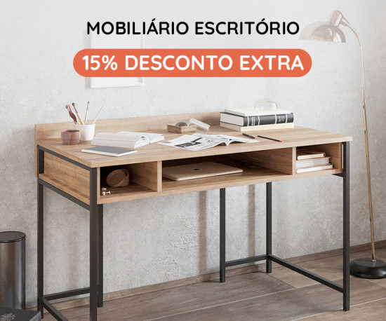 Mobiliário Escritório - 15% Desconto Extra