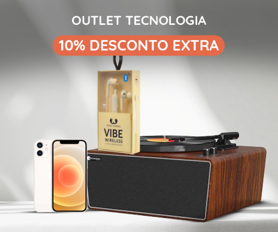 Outlet Tecnologia - 10% Desconto Extra