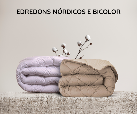 Edredons Nórdicos e Bicolor