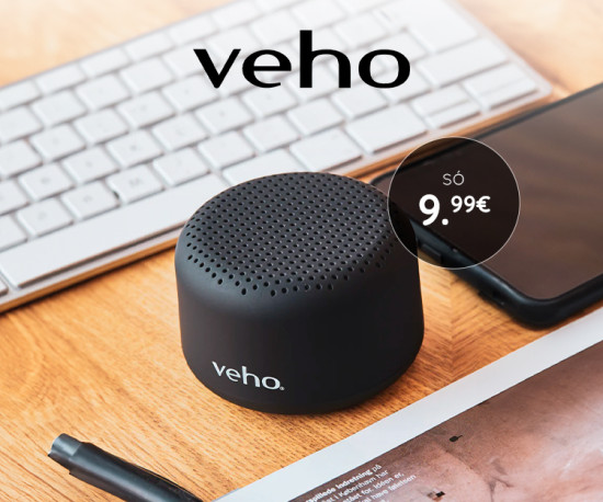 VeHo Coluna Veho M1 Bluetooth 3W só 9,99Eur