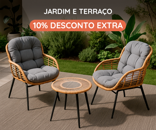 Jardim & Terraço - 10% Desconto Extra