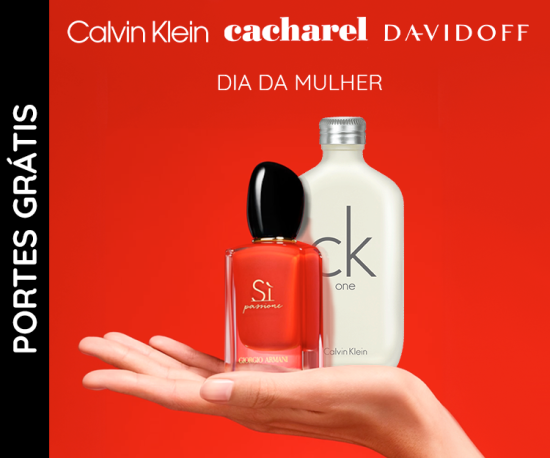 Dia da Mulher - Perfumes desde 3,99€