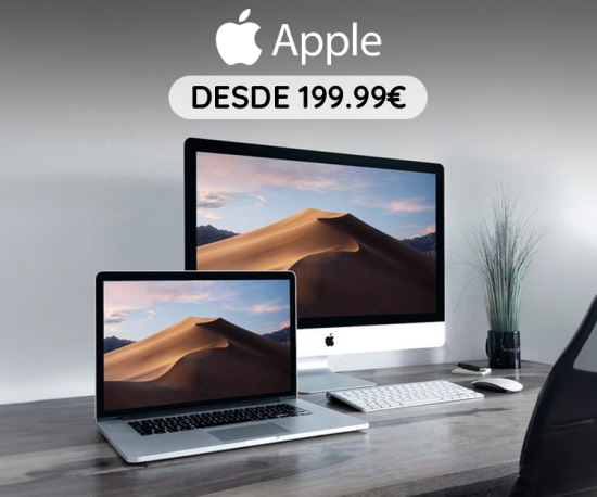 MacBooks, iMacs e Acessórios desde 4,99Eur