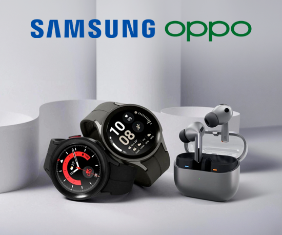 SmartWatches & EarPhones (Oppo, Samsung) desde 21,99Eur