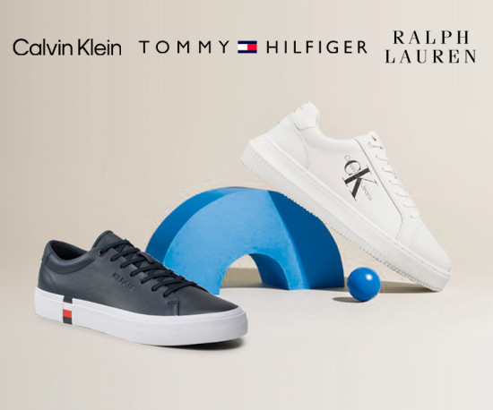 Tommy Hilfiger, Calvin Klein e Ralph Lauren