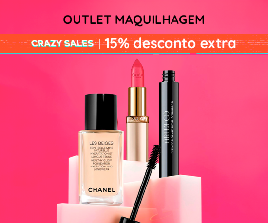 (Crazy Sales 15%) Outlet Maquilhagem - Expedição Imediata