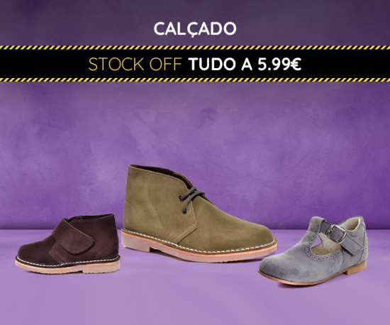 Calçado Tudo a 5,99€ - Expedição Imediata!