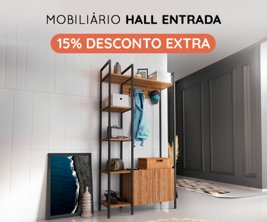 Mobiliário Hall de Entrada! - 15% Desconto Extra