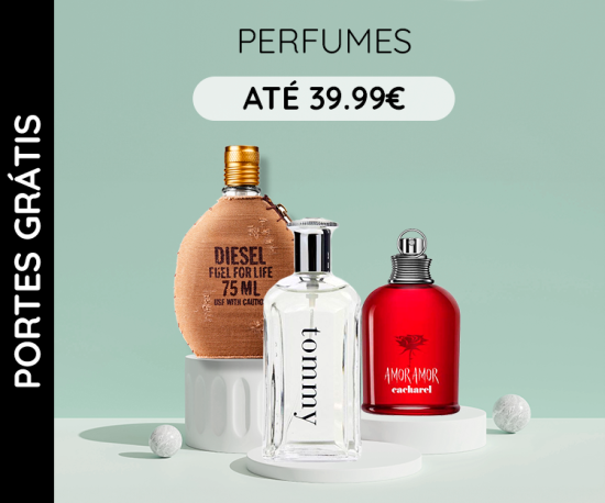 Perfumes até 39,99€