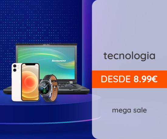 Mega Sale Tecnologia desde 8,99Eur - Entregas Imediatas