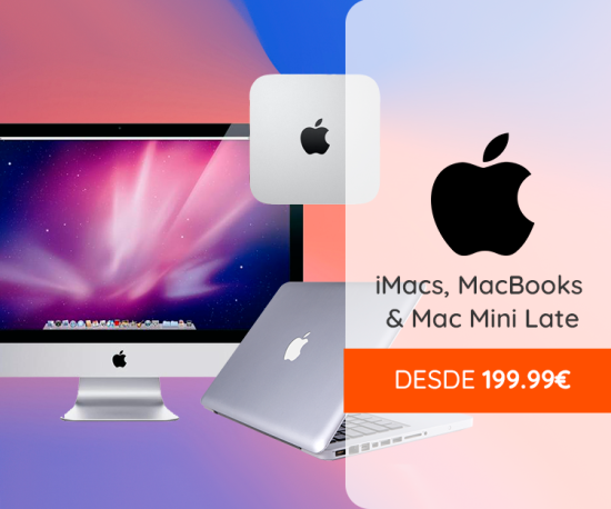 iMacs, MacBooks & Mac Mini Late Desde 199,99Eur