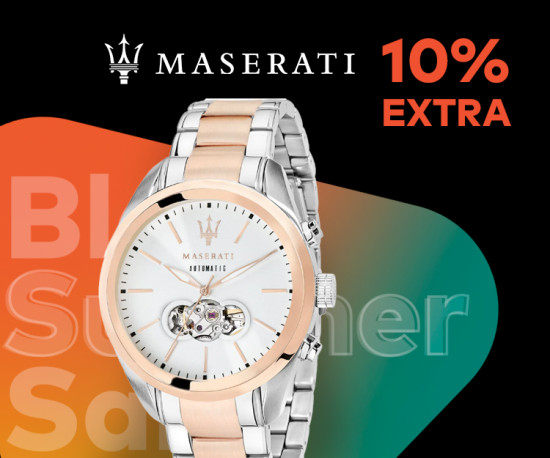 Black Summer Sale - Relógios Maserati