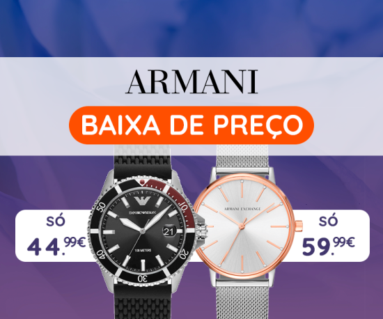 Armani Baixa de Preço