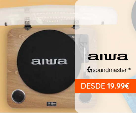 Especial Som 19,99Eur - Aiwa e Soundmaster