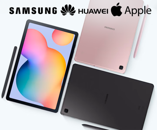 Tablets e Ipad's - Apple, Huawei, Samsung