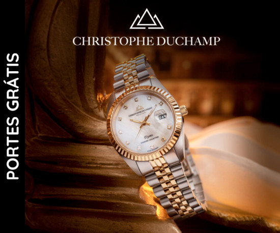 Back in Stock! Relógios Christophe Duchamp desde 249.99€
