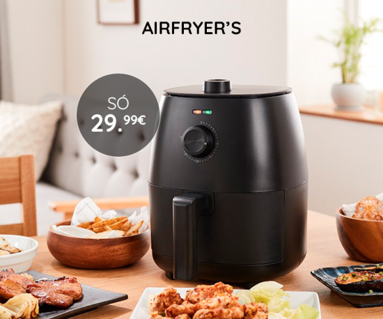 Airfryer Digital 5.5L só 46,99€