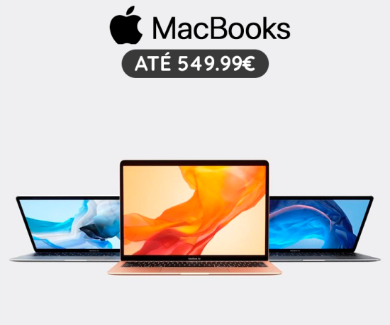 MacBooks até 549,99Eur