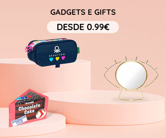 Gadgets e Gifts desde 0,99Eur Entrega Imediata