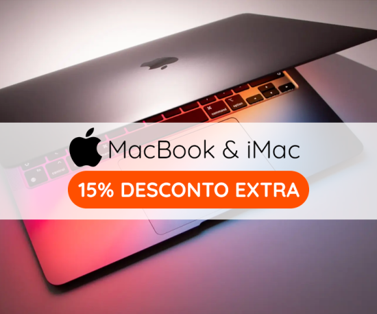 MacBook & iMac - 15% Desconto Extra