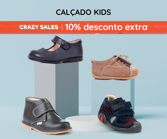 Calçado Kids - Crazy Sales