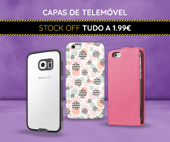 Capas de Telemóvel - Tudo a 1,99€