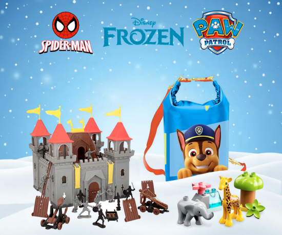 Brinquedos desde 0,99Eur - Paw Patrol, Frozen, Spiderman