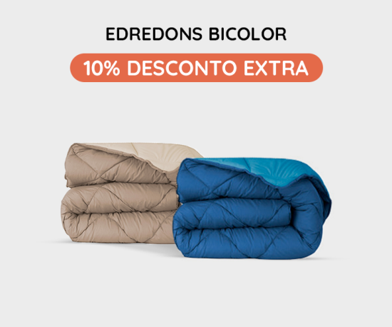 Edredons Bicolor desde 29,99Eur