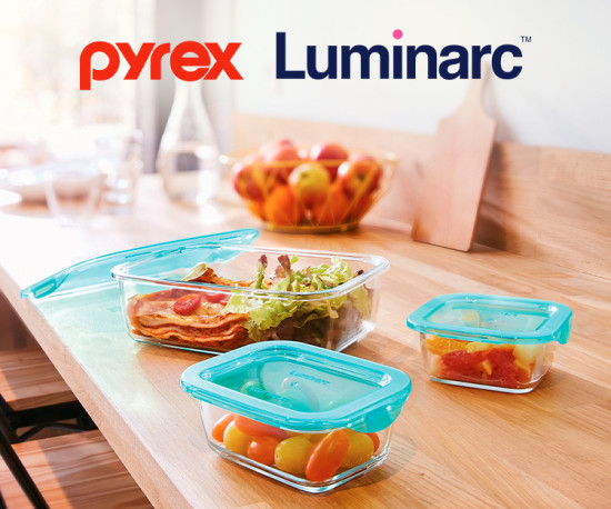 Pyrex e Luminarc desde 4,99€