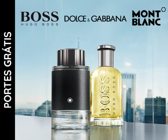 Perfumes Bestsellers - Hugo Boss, Dolce & Gabbana, Montblanc