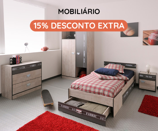 Mobiliário - 15% Desconto Extra