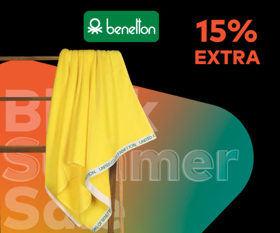 Benetton Home - 15% Desconto Extra