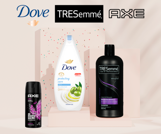 Cuidados Essenciais - Dove,Axe,Tresemmé