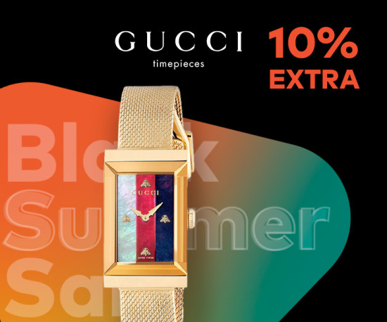 Black Summer Sale - Relógios Gucci