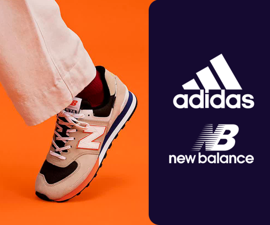 Adidas e New Balance