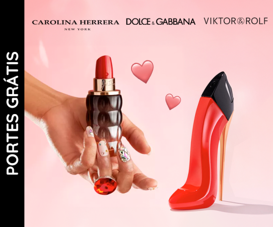 Dia da Mãe - Perfumes - Carolina Herrera, Viktor & Rolf, Dolce & Gabanna