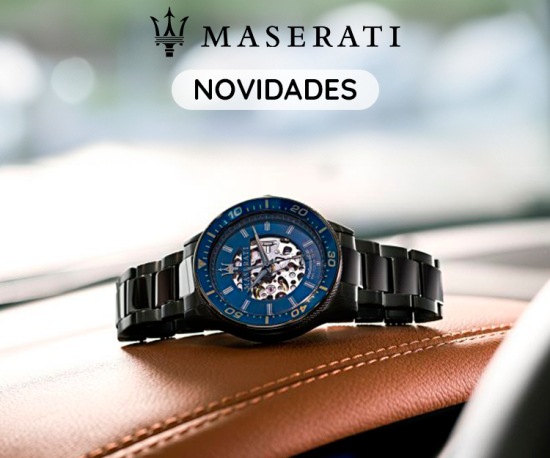 Relógios Maserati - Novidades!
