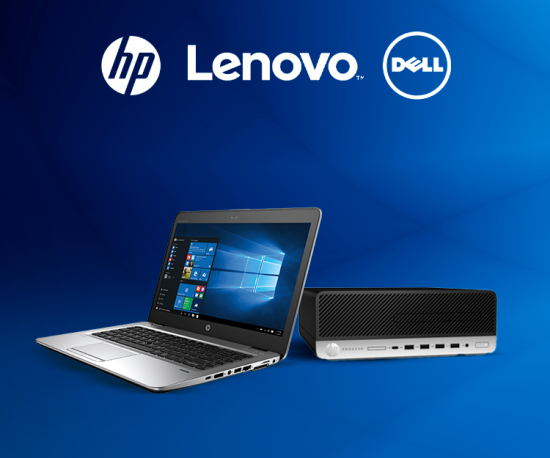 Desktops, Portáteis & Monitores - HP, Lenovo, Dell- desde 54,99Eur