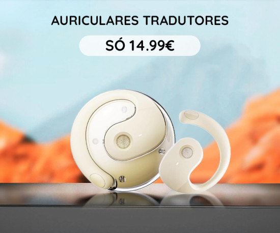 Auriculares Tradutores só 14,99Eur