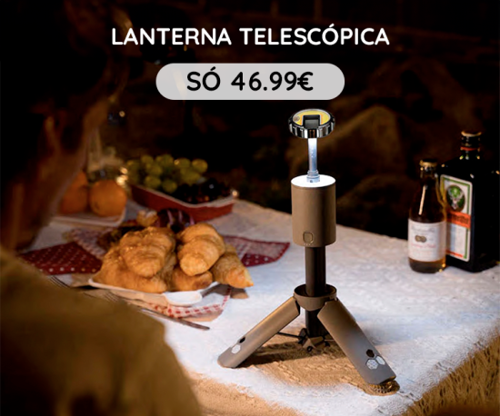 Lanterna Telescópica só 46,99Eur