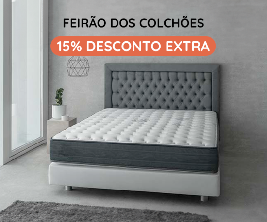 Feirão dos Colchões desde 49,99Eur - 15% desconto extra